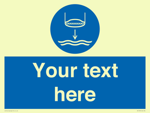 Custom Lower lifeboat to the water in launch sequence